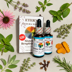 Kit Respiratorio - Doble Fórmula con 10 plantas medicinales para Alergias y Sinusitis
